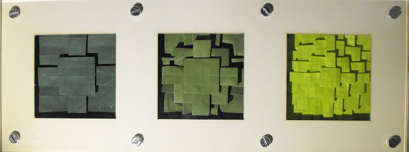 squares on crosses origami